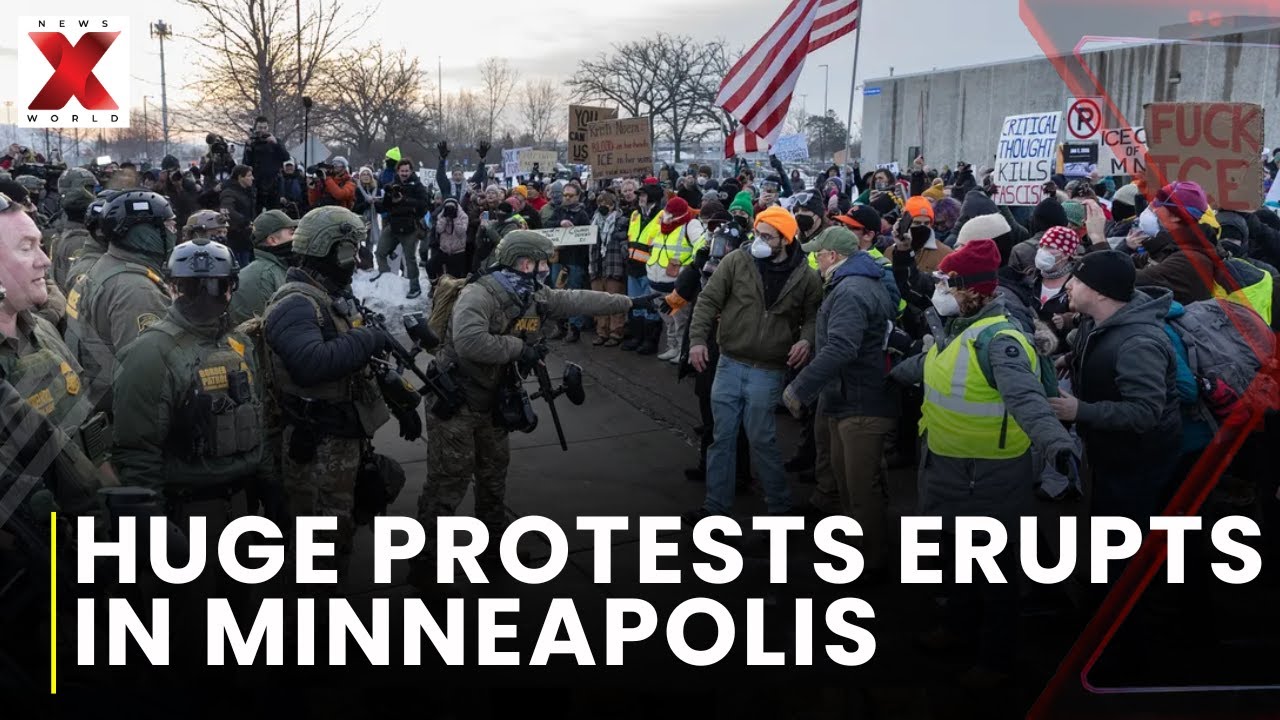 ICE Raids Latest News: Protests erupt after ICE and Border Patrol shootings | NewsX World