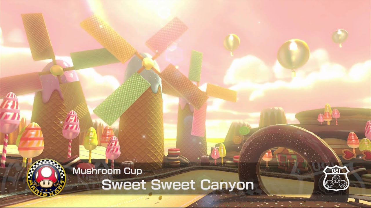 Mario Kart 8: Mirror Mushroom Cup w/ Rosalina [1080 HD]