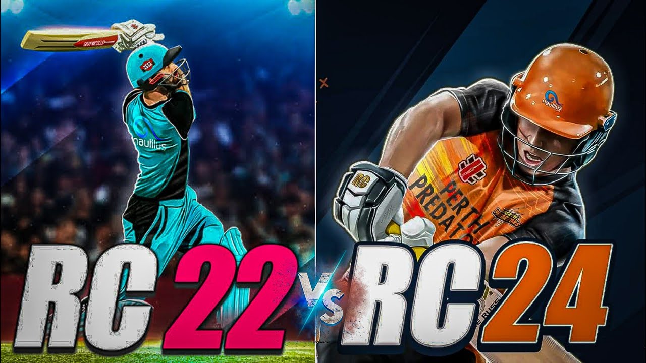Real Cricket 24 vs Real Cricket 22🔥🔥🔥 Which one is Best Cricket Game for Android? RC24 VS RC22
