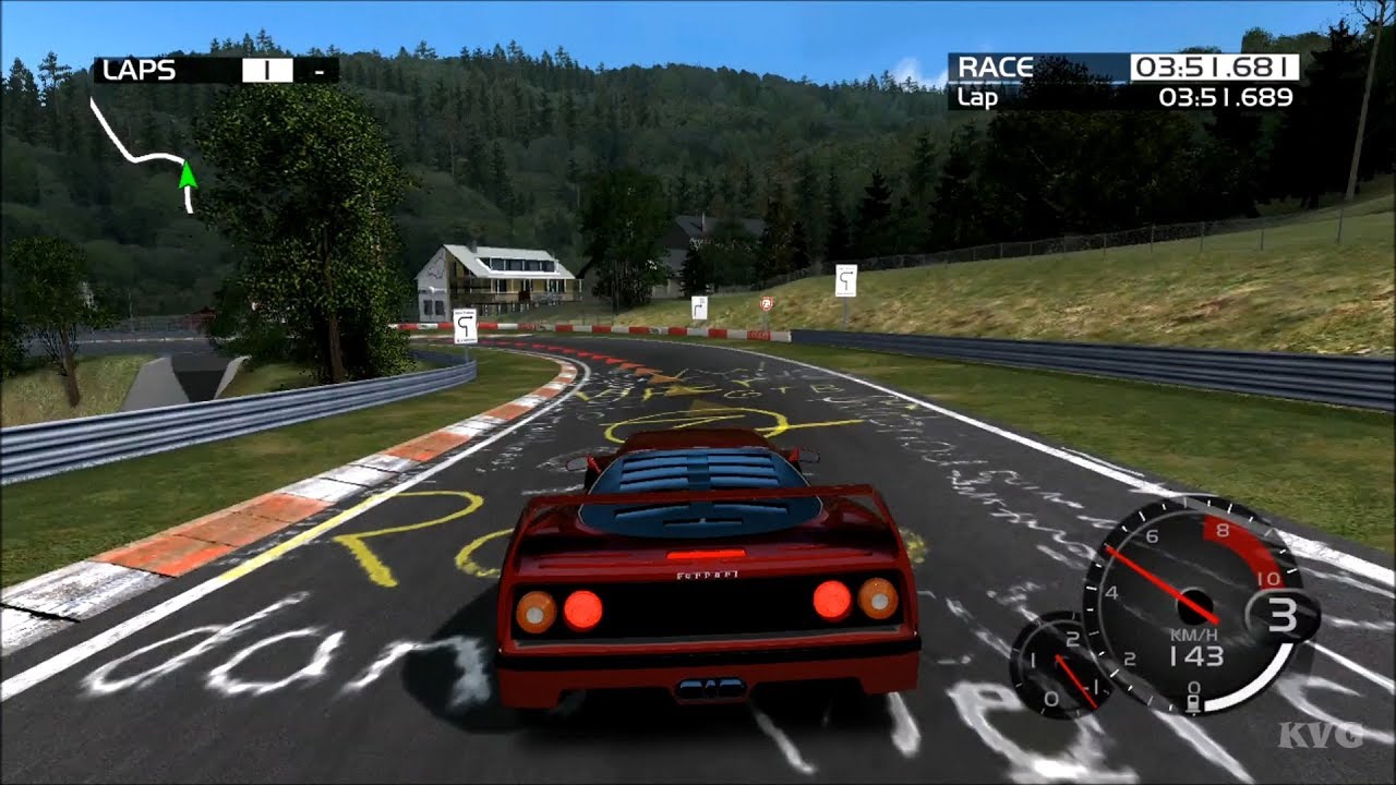 Forza Motorsport 2 - Nurburgring Nordschleife - Gameplay (HD) [1080p60FPS]