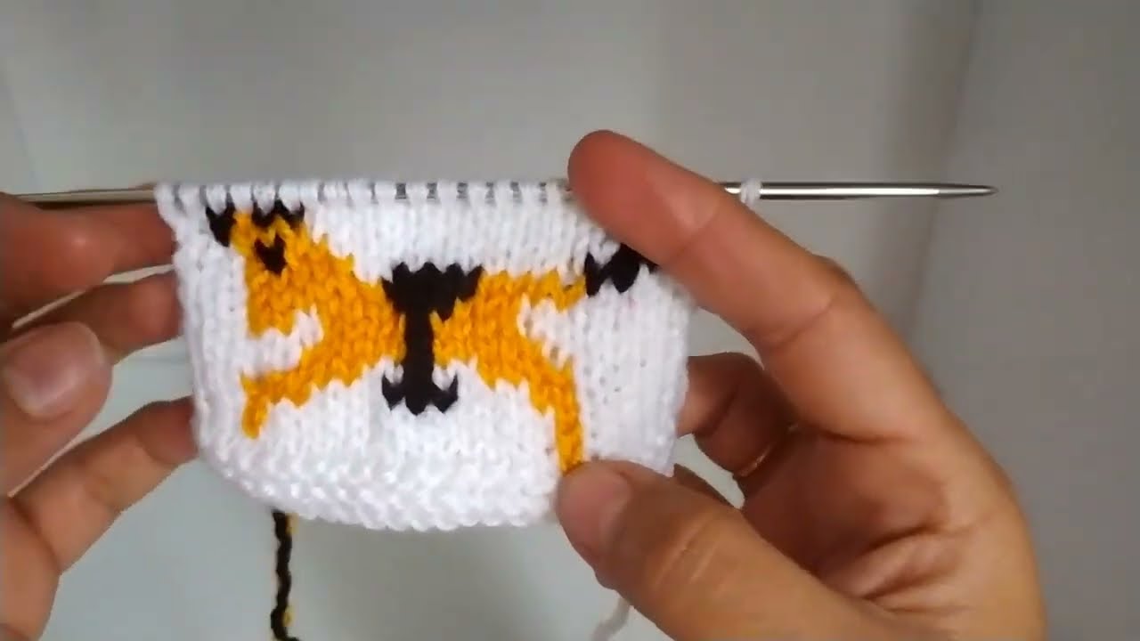 At Desenli örgü modelleri yapımı Strickmuster