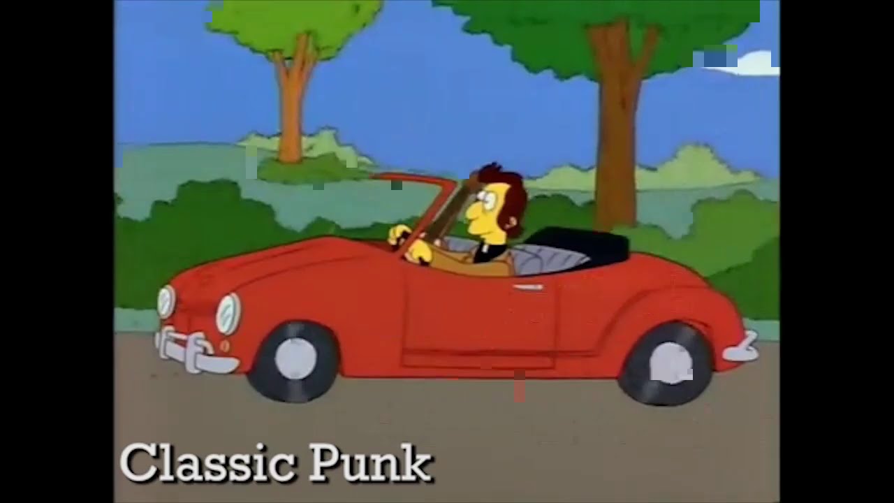 The Simpsons but it's Punk Subgenres