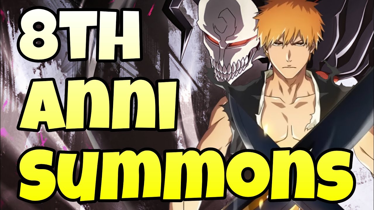 8th Anni Ichigo & White Banner Summons | Bleach Brave Souls TYBW Anniversary
