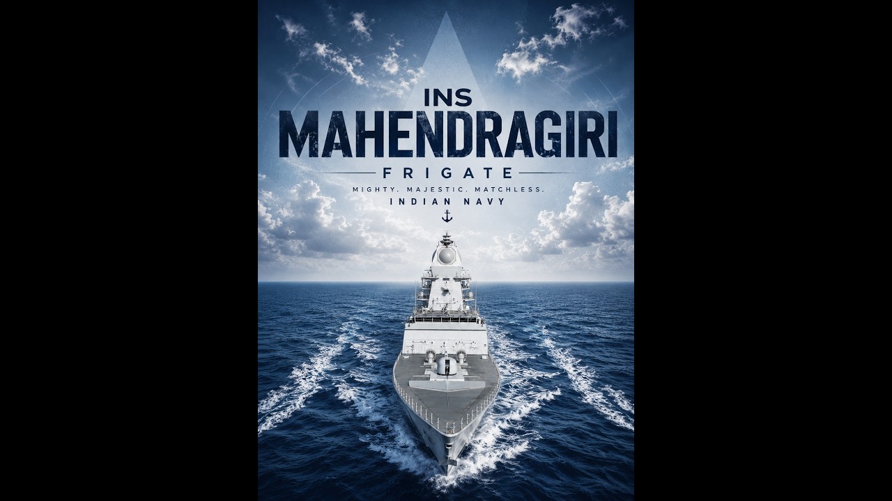 INS Mahendragiri&mdash;the sixth Project 17A indigenous stealth frigate .