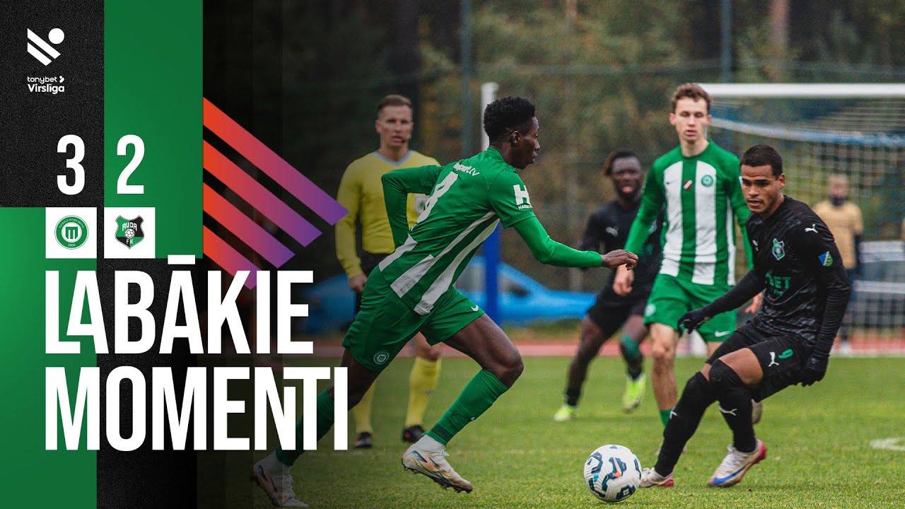 34. kārta: FK Metta 3:2 FK Auda (Labākie momenti)