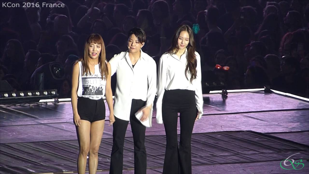 Kcon 2016 France - f(x)- Talk Session [20160602][FANCAM]