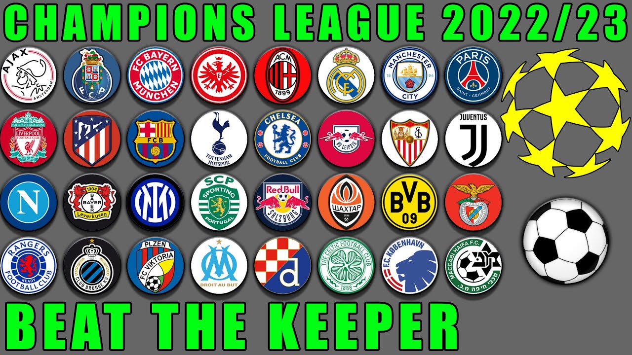 Champions League 2022/23 - Beat The Keeper Marble Race / Marble Race King