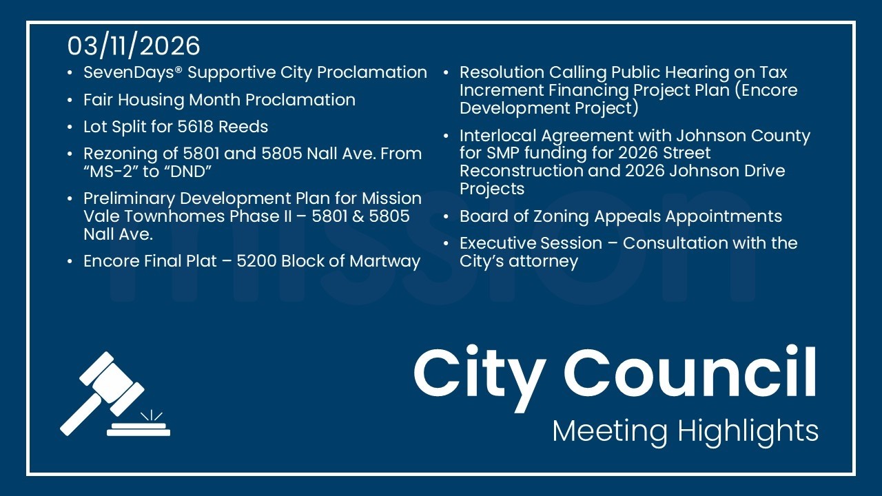 March 2026 City Council Meeting