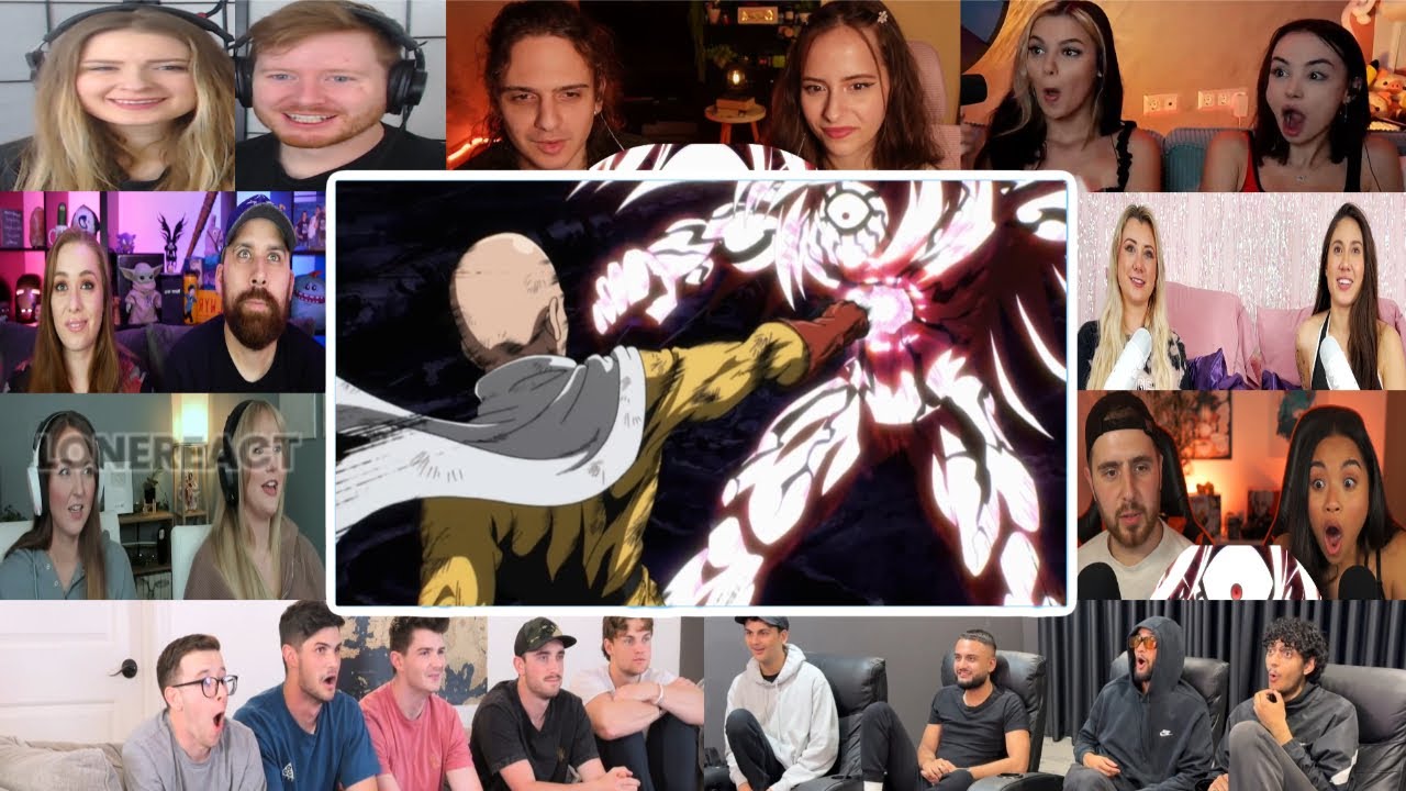 Saitama vs Boros Full Power Fight Scene - One Punch Man S1 Ep12 | Reaction Mashup