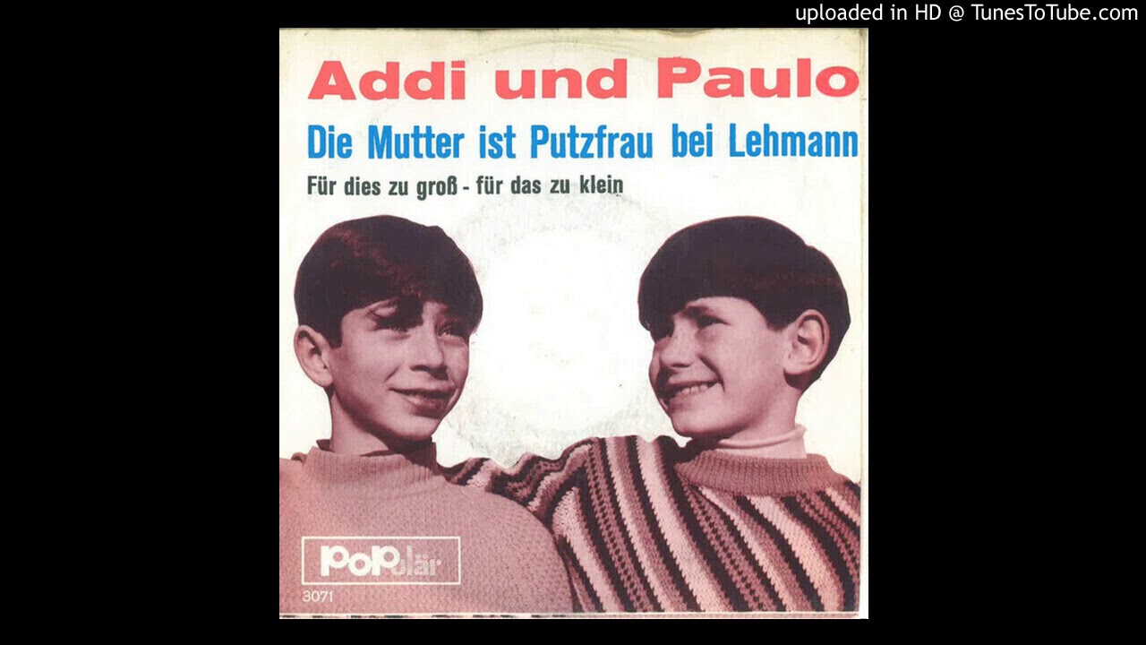 Addi & Paulo - Die Mutter ist Putzfrau bei Lehmann