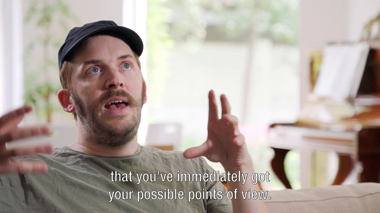 The inspiration and motivation of scriptwriter, cartoon director and comedian Jonas Geirnaert