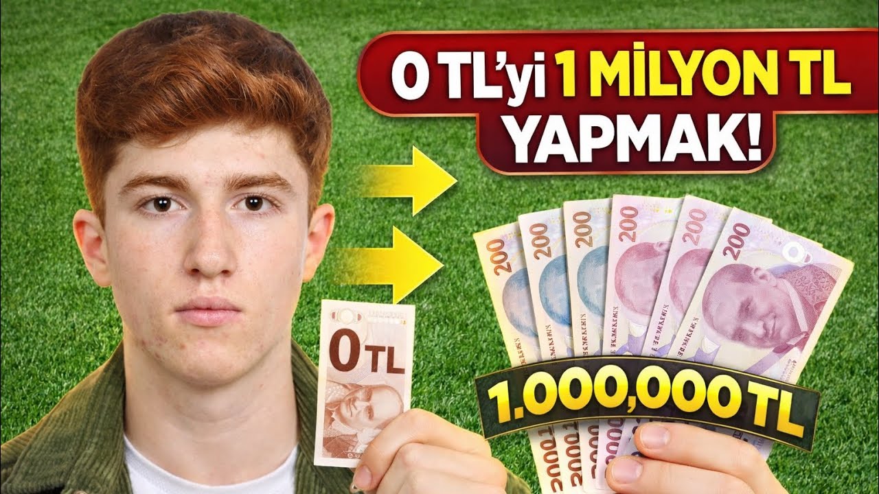 0 LİRAYI MİLYON,A DÖNÜŞTÜRMEK! #1