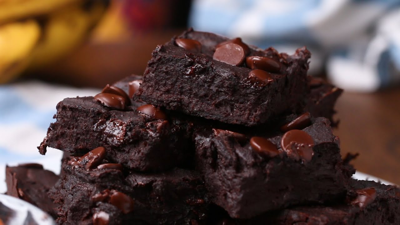 Power Protein Brownies • Tasty