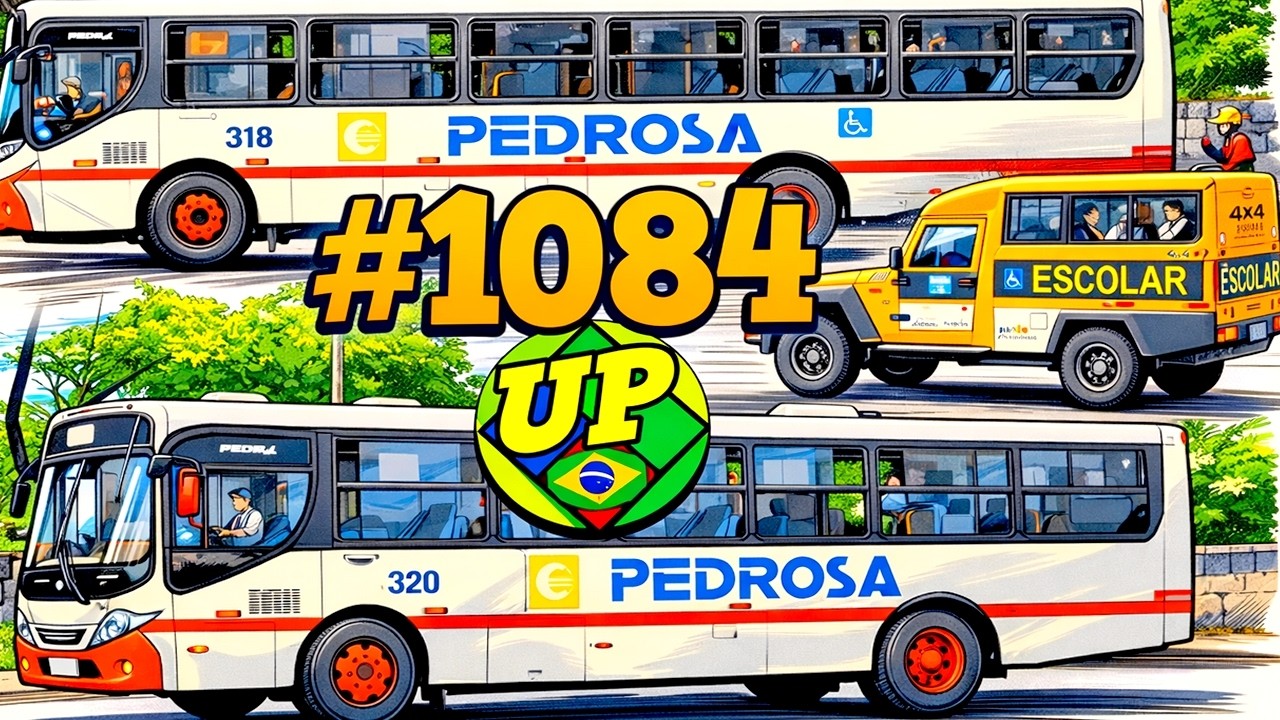 #1084 - Joana Bezerra -  Uma tarde com muitos ônibus na cidade do Recife