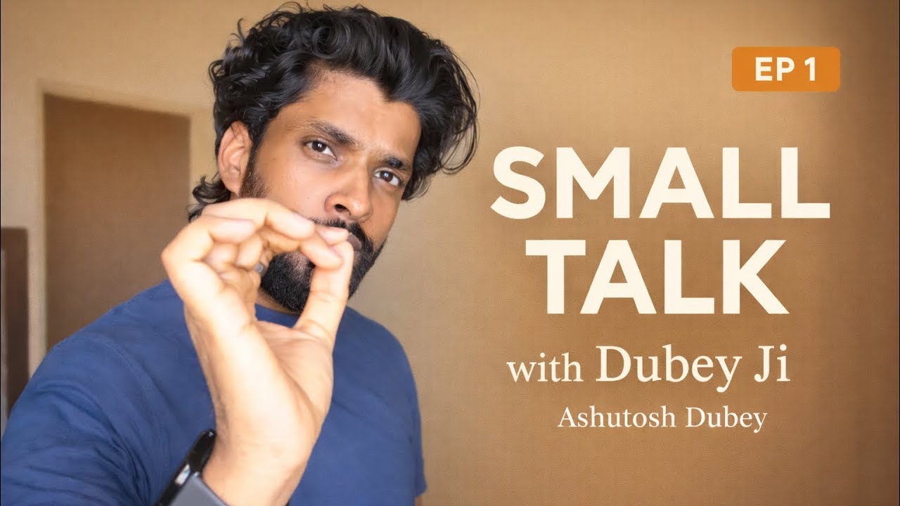 Small Talk with Dubey Ji  &mdash; Music , Mood and Me &mdash; Episode 1