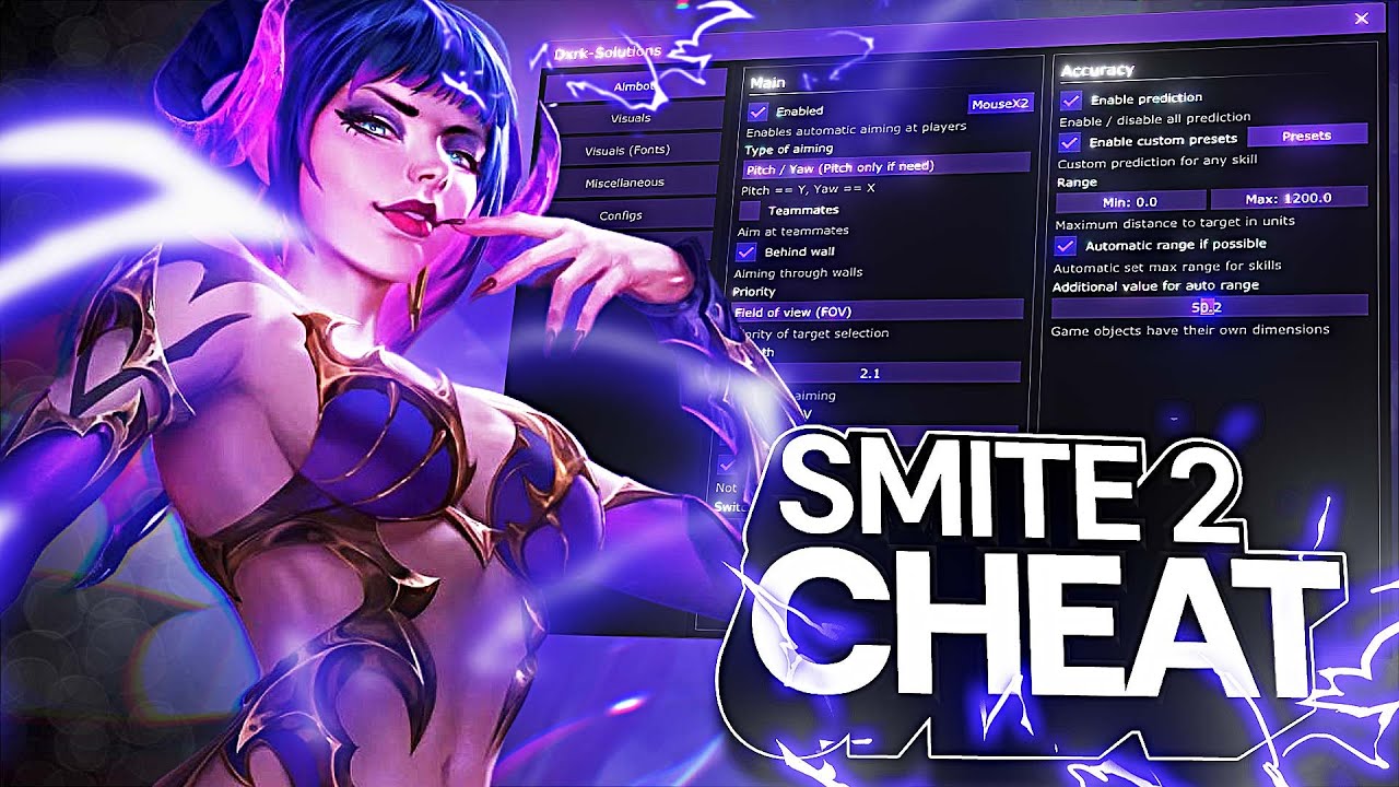 Smite 2 Cheat &ndash; Aimbot Prediction, Exploits, ESP & More | Best Smite Hack 2025
