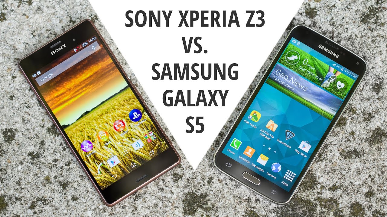 Sony Xperia Z3 vs Samsung Galaxy S5