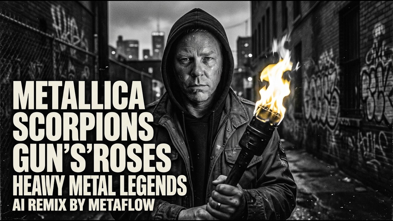 HEAVY METAL LEGENDS – Metallica, Scorpions & Guns N’ Roses Inspired AI Remix Album