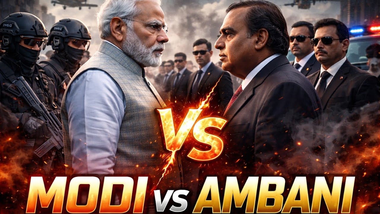 PM Modi vs Mukesh Ambani Security | Kaun Hai Zyada Secure? Inside India’s Top Security 😱😱