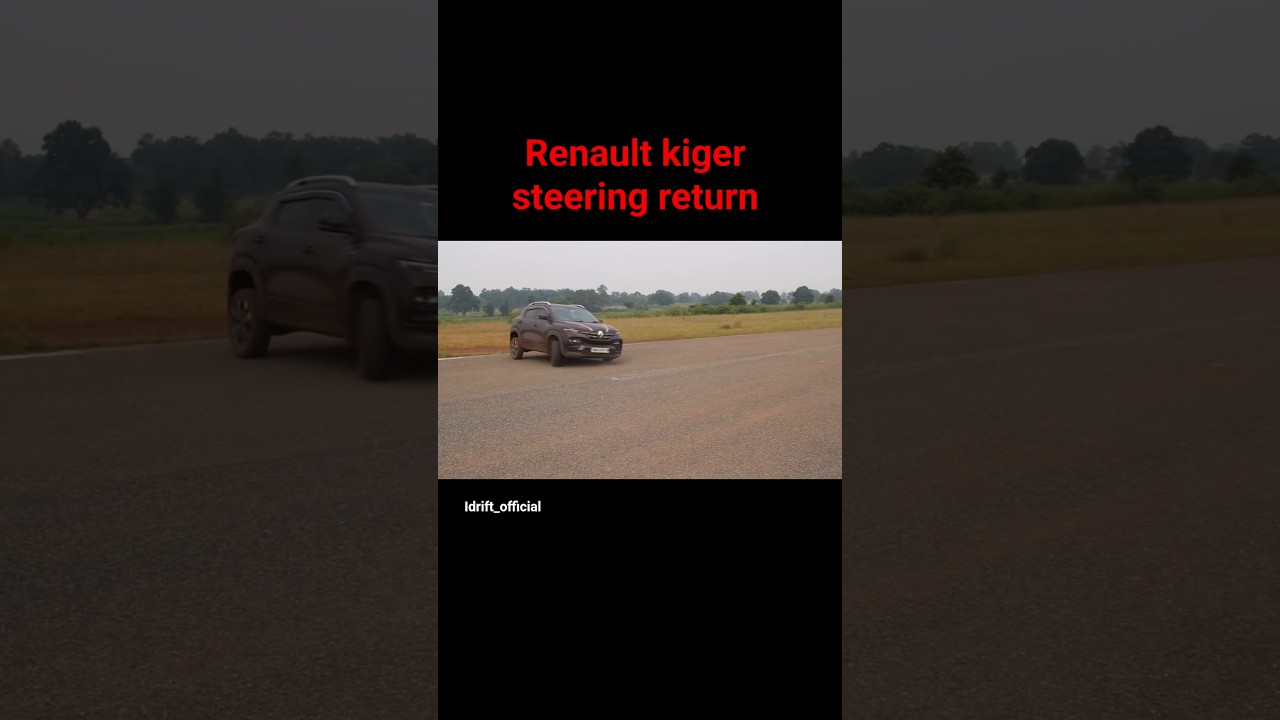 Renault kiger j turn - better than many cars in the segment #renault #kiger