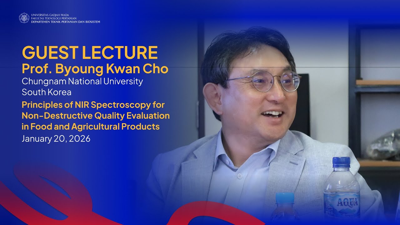 Guest Lecture: Spectral Imaging for Quality Measurement of Agricultural Materials