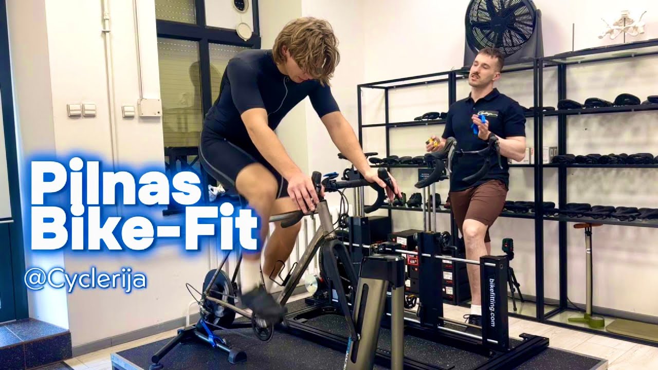 Pilnas Bike-Fit kartu su Cyclerija PART1