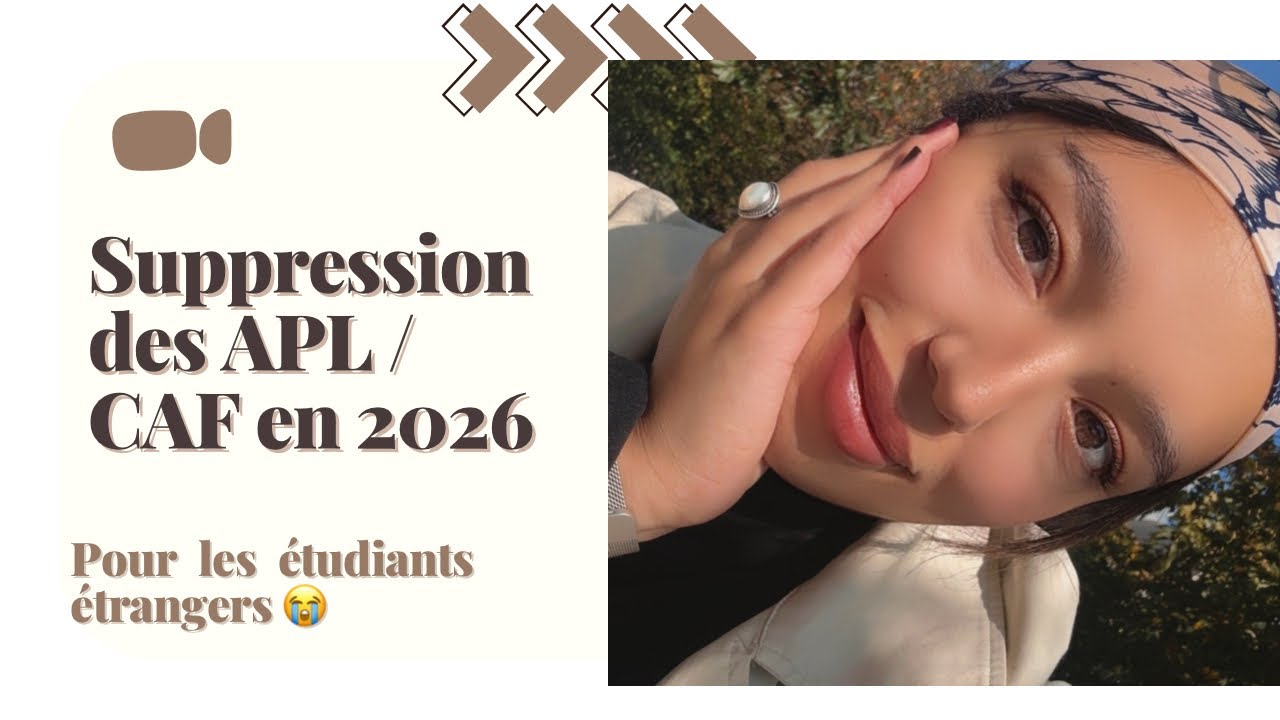 APL/ CAF supprimées pour les étudiants étrangers 2026 | tout comprendre | Choc 