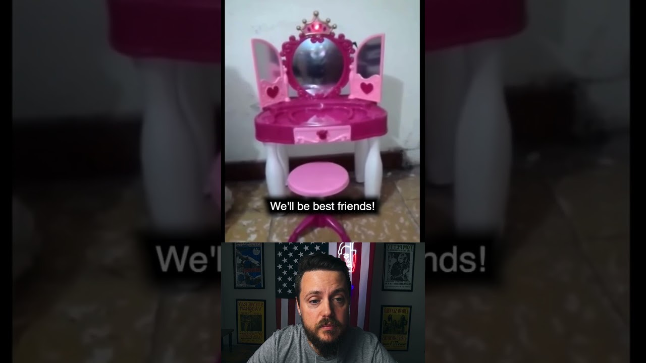 Cursed Toy Mirror Talks Back