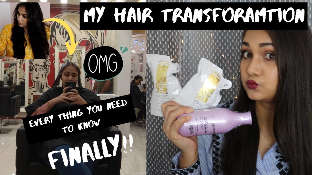 My Hair Transformation Finally! I got Smoothening done | Nidhi Katiyar