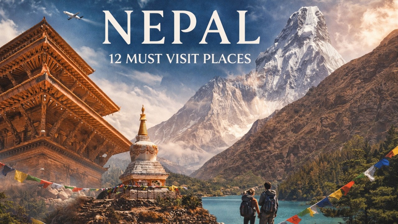 Непал🇳🇵 — мечта путешественника — 12 лучших мест для посещения в Непале в 2025 году — Гималайский...