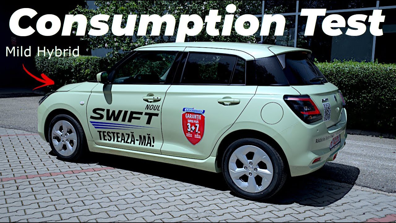 Тест расхода топлива Suzuki Swift 2024 года