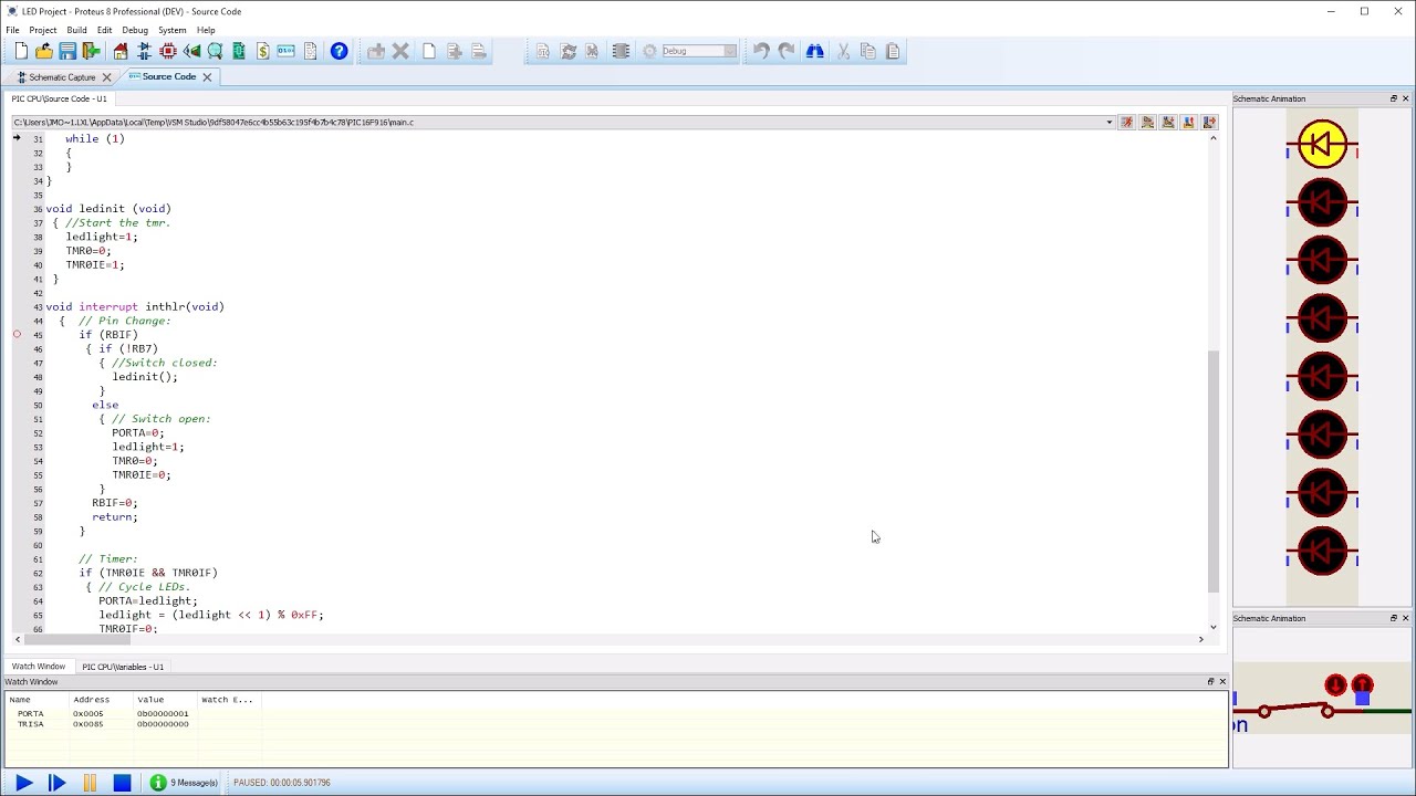 Getting started with Proteus VSM Studio