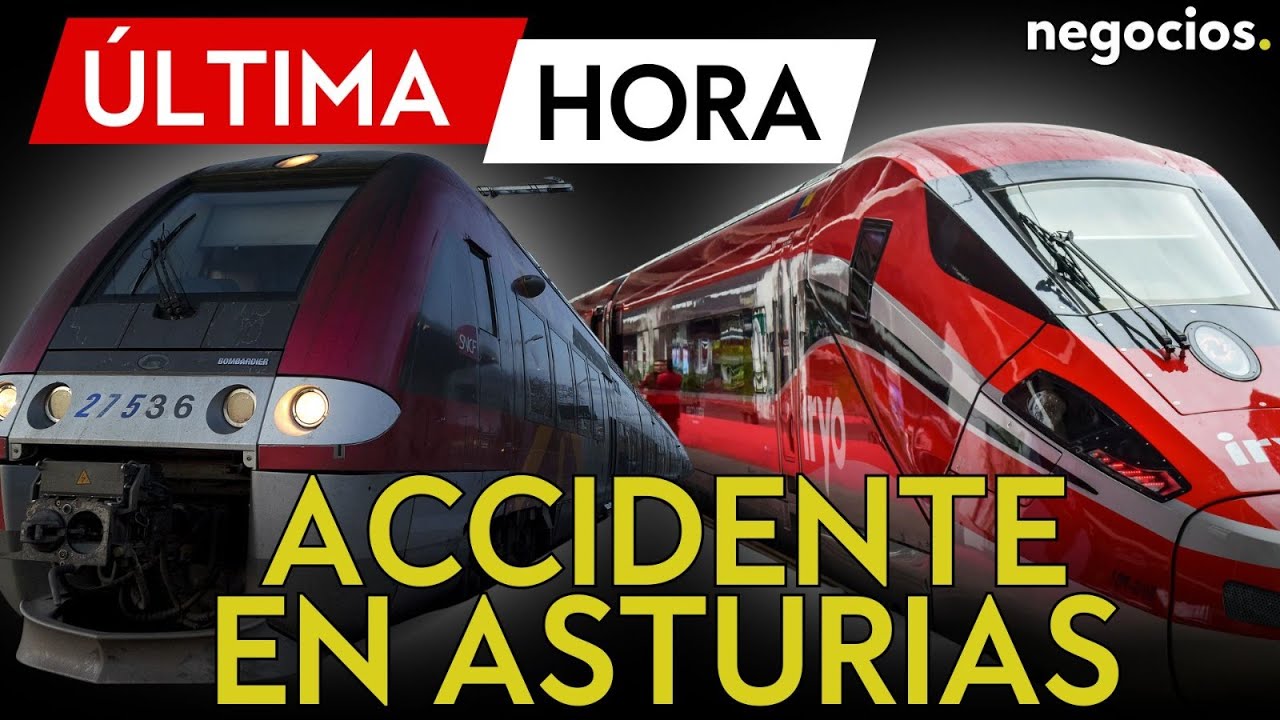 ÚLTIMA HORA | Accidente ferroviario en Asturias: un tren de Cercanías sufre daños en un túnel