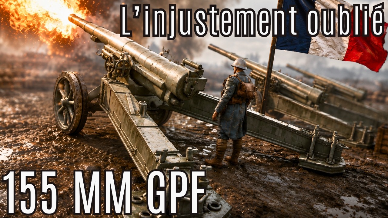 155 mm GPF :  Le canon français qui a changé l’artillerie