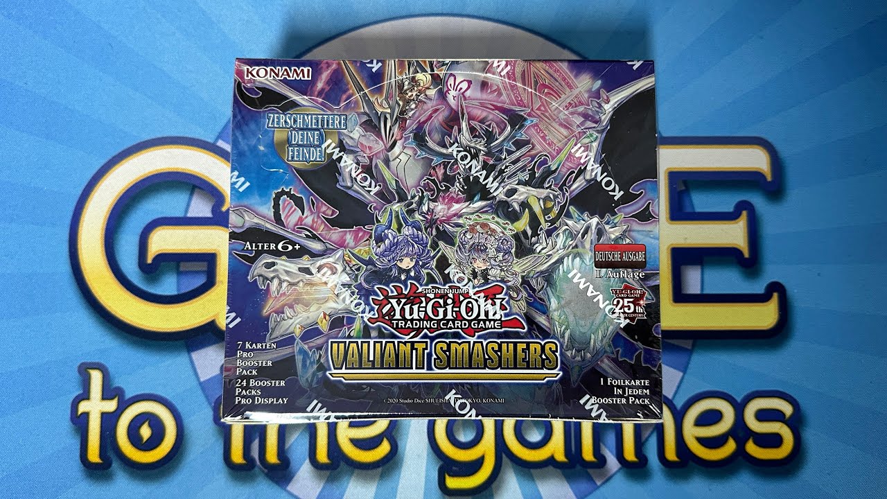 Valiant Smashers Display Box Opening/Unboxing Yugioh Karten