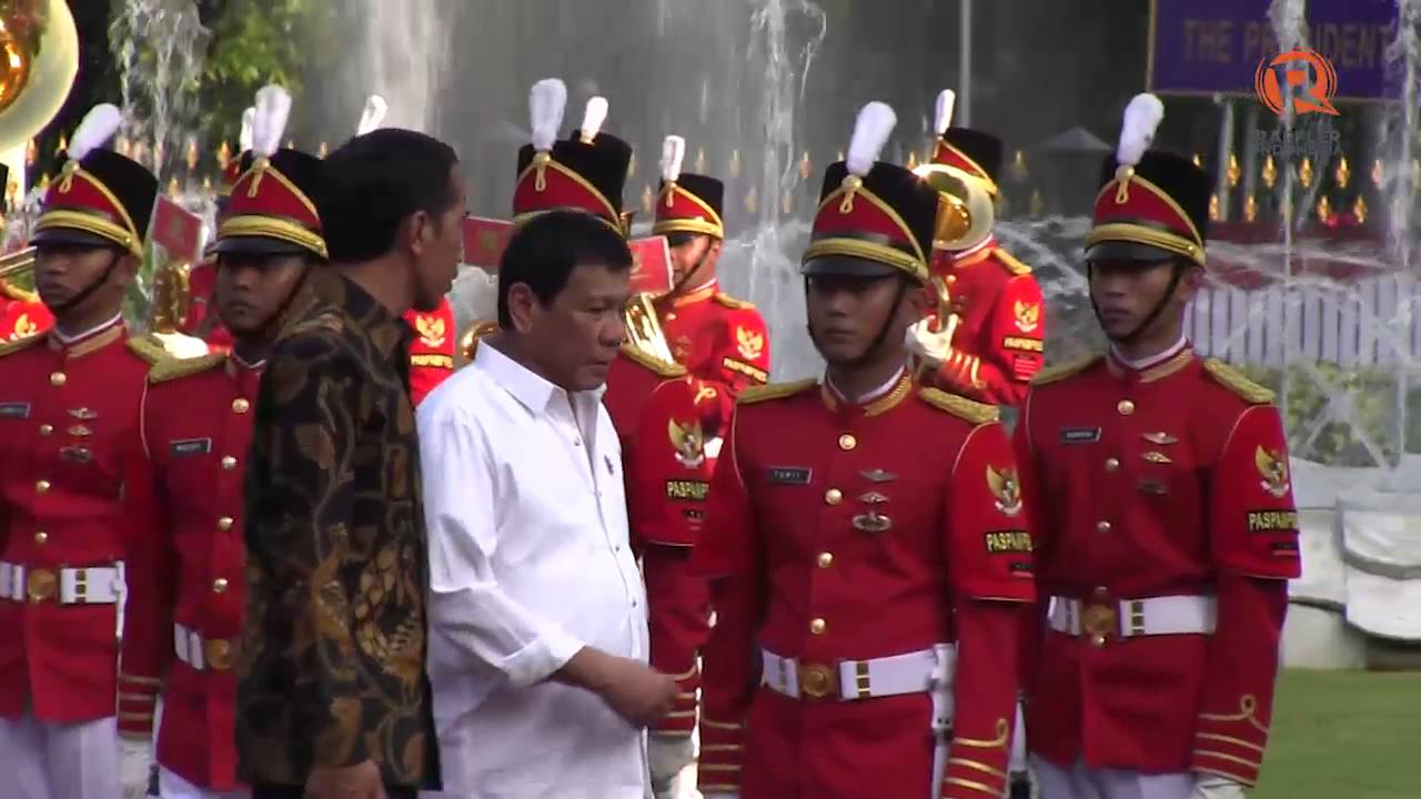 Kunjungan Kerja Presiden Filipina Rodrigo Duterte ke Indonesia