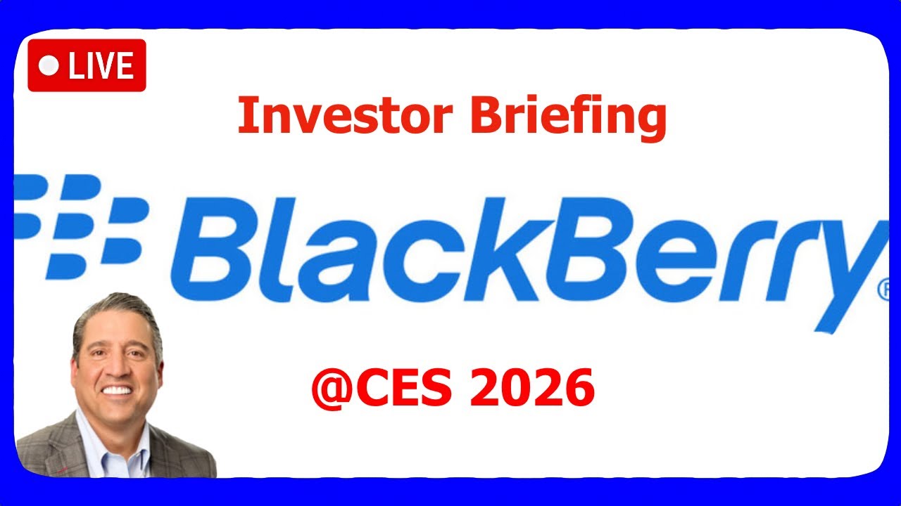 Live - BlackBerry Investor Briefing CES 2026