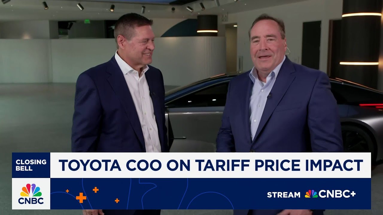 Toyota North America COO on new fleet of cars and tariffs on auto imports