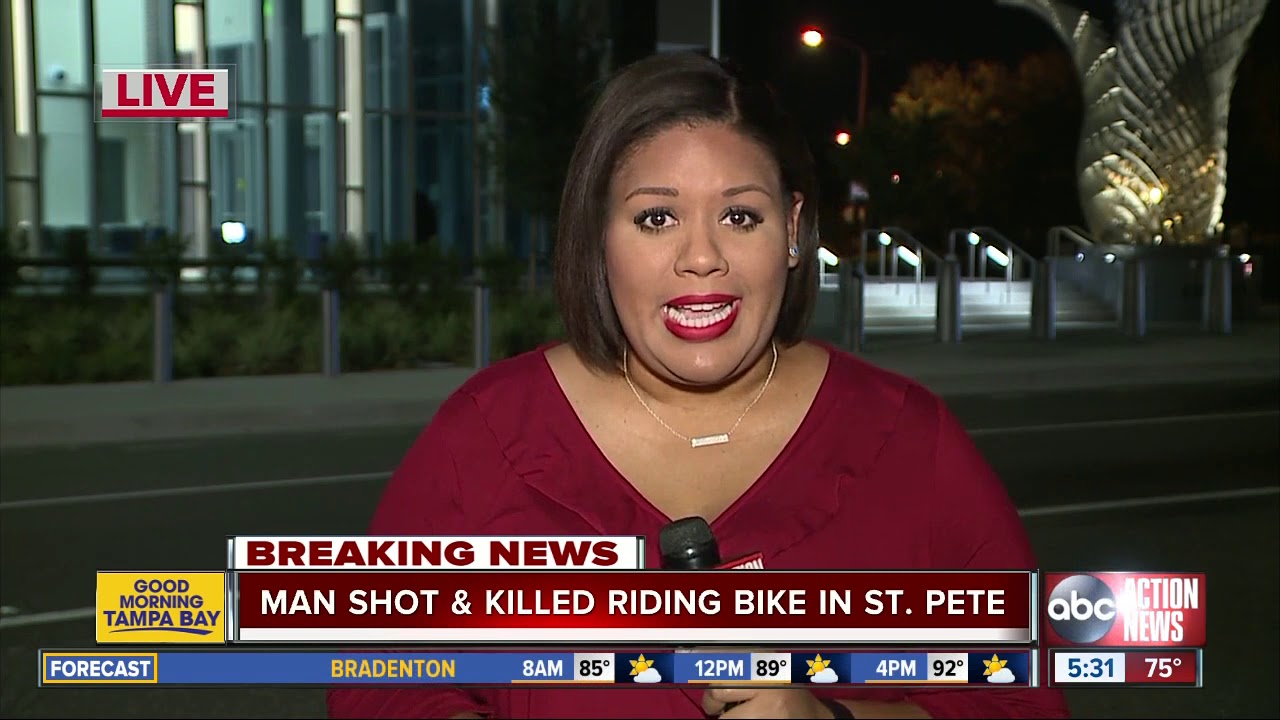 Man riding bicycle shot, killed in St. Petersburg