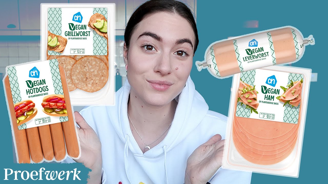 NIEUWE VLEESVERVANGERS uit de SUPERMARKT PROEVEN 🥩🌿 | Proefwerk