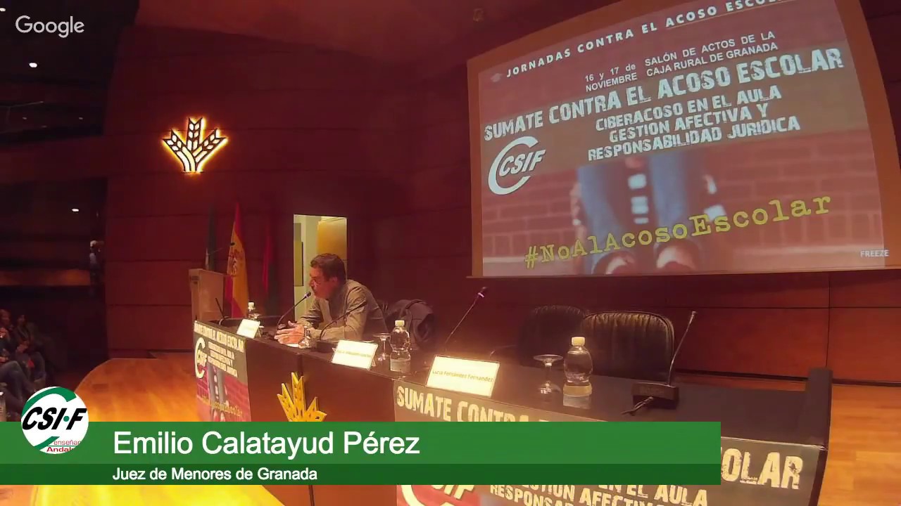 Jornadas CSIF contra el Acoso Escolar - Granada día 1