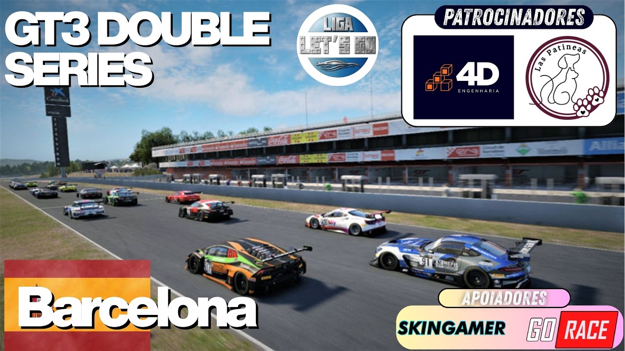 6ª TEMPORADA GT DOUBLE SERIES |  ETAPA 5 EMBARCELONA | INDIVIDUAL E DUPLAS | LIGA LETS GO