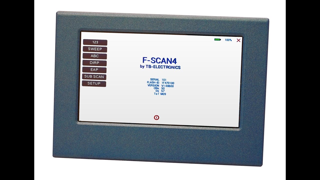 F-SCAN4 and F-SCAN5 Instructional video with Slovakian subtitles