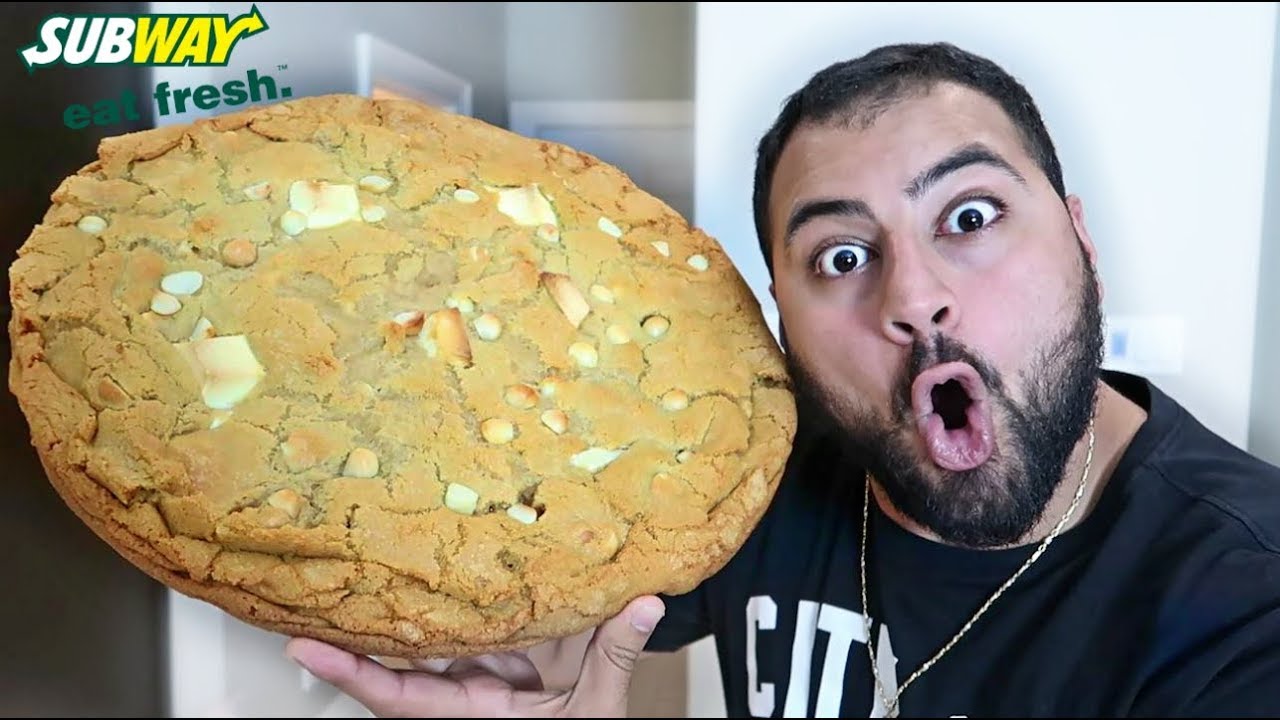 DIY GIANT SUBWAY COOKIE!!