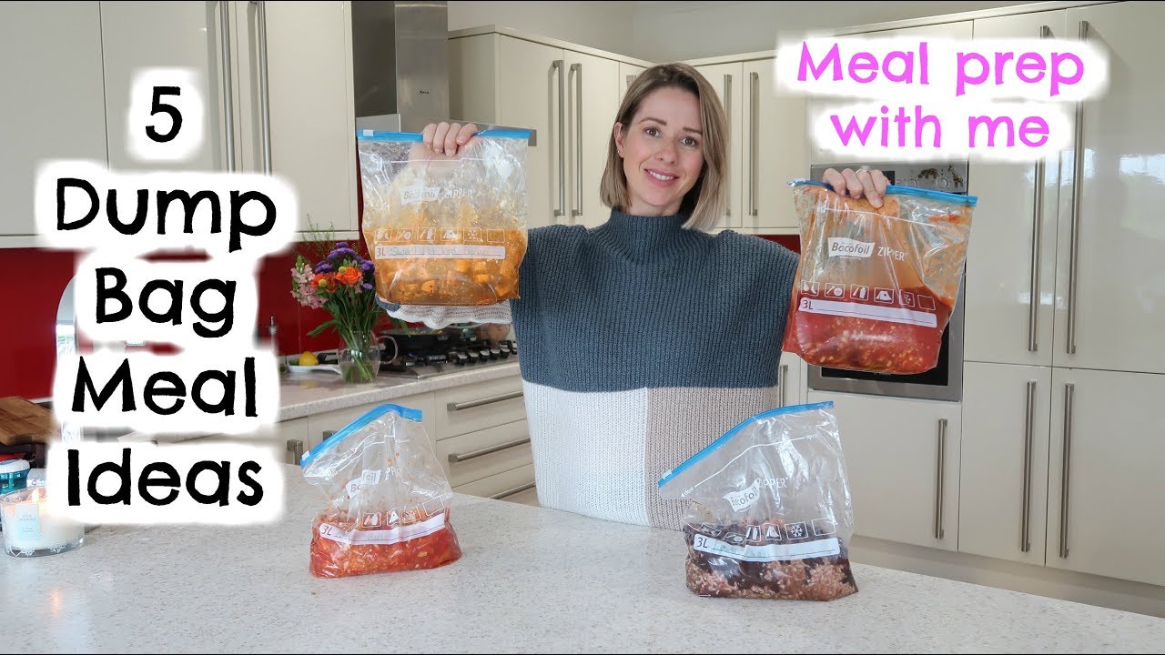 5 DUMP BAG MEAL IDEAS | MEAL PREP WITH ME | KERRY WHELPDALE