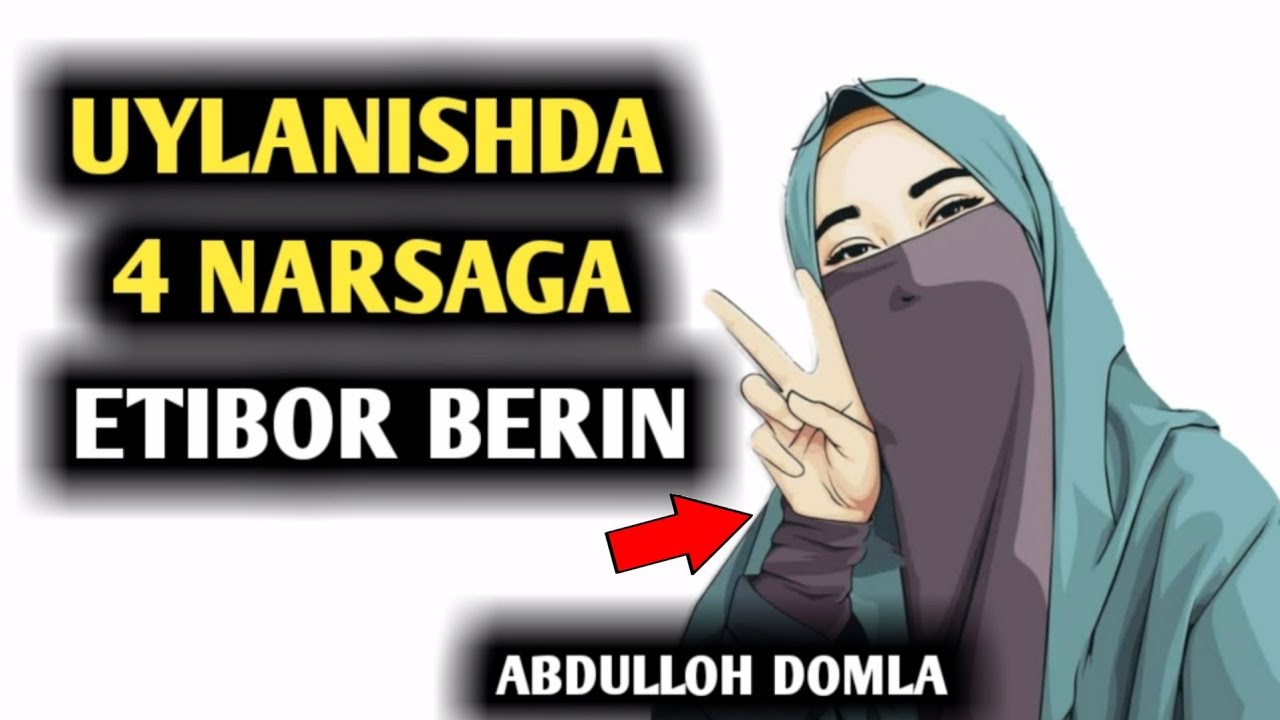 ABDULLOH DOMLA/АБДУЛЛОХ ДОМЛА UYLANISHDAN OLDIN 4 NARSAGA ETIBOR QARATIN.