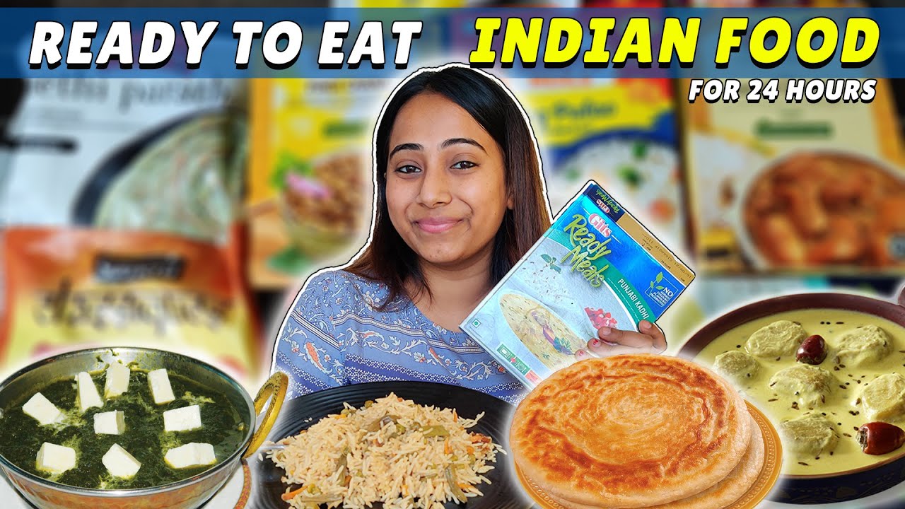I only ate *𝗥𝗘𝗔𝗗𝗬 𝗧𝗢 𝗘𝗔𝗧 𝗜𝗡𝗗𝗜𝗔𝗡 𝗙𝗢𝗢𝗗* for 24 Hours | 𝗙𝗼𝗼𝗱 𝗖𝗵𝗮𝗹𝗹𝗲𝗻𝗴𝗲