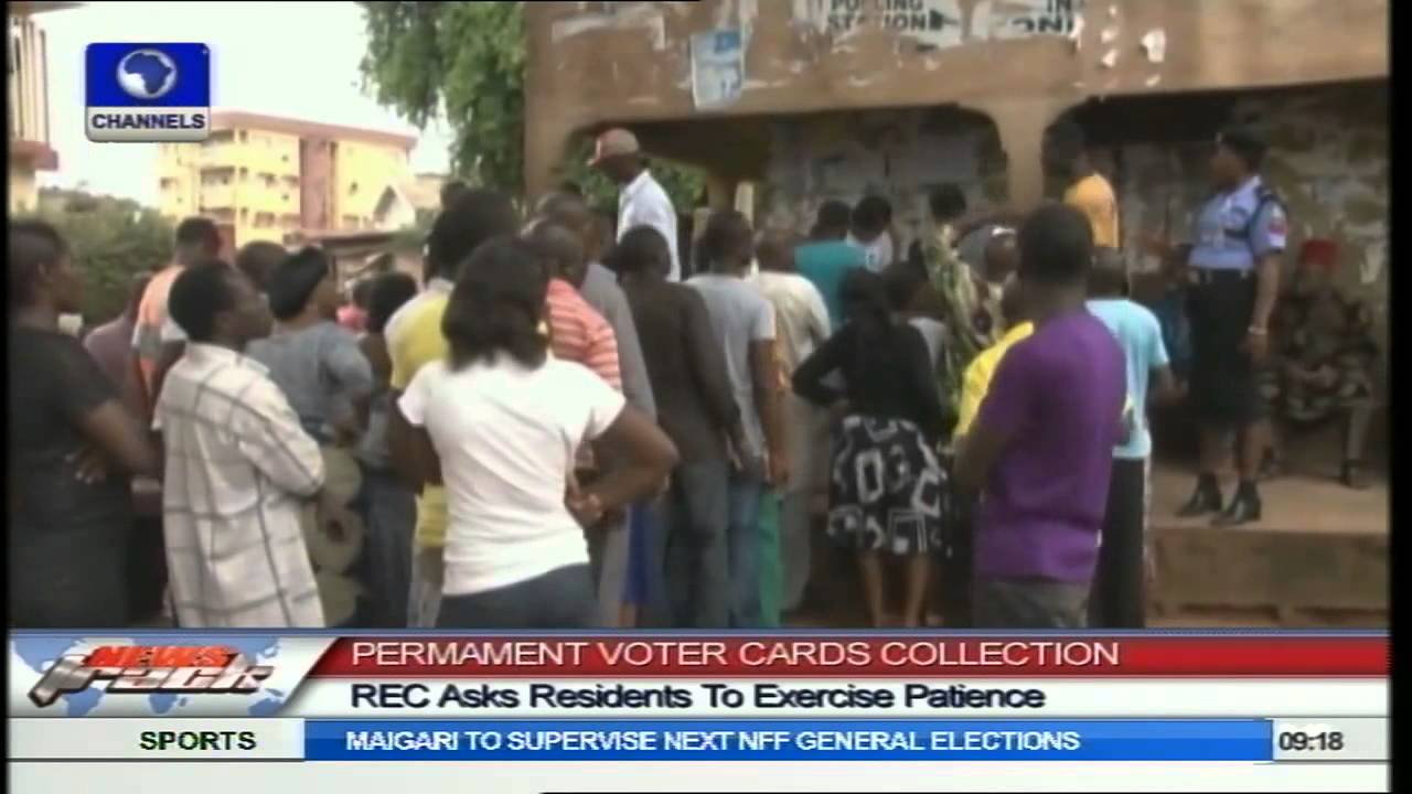 Permanent Voter's Cards Collection: States Begin Distribution