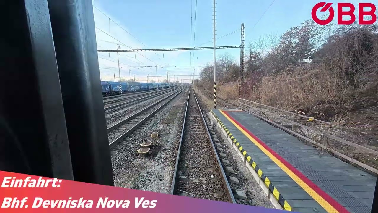 Mitfahrt im Rex8  Zug-Nr.2520 🚊Marchegg~ Bratislava Hl.St. am 08.01.2026 😊