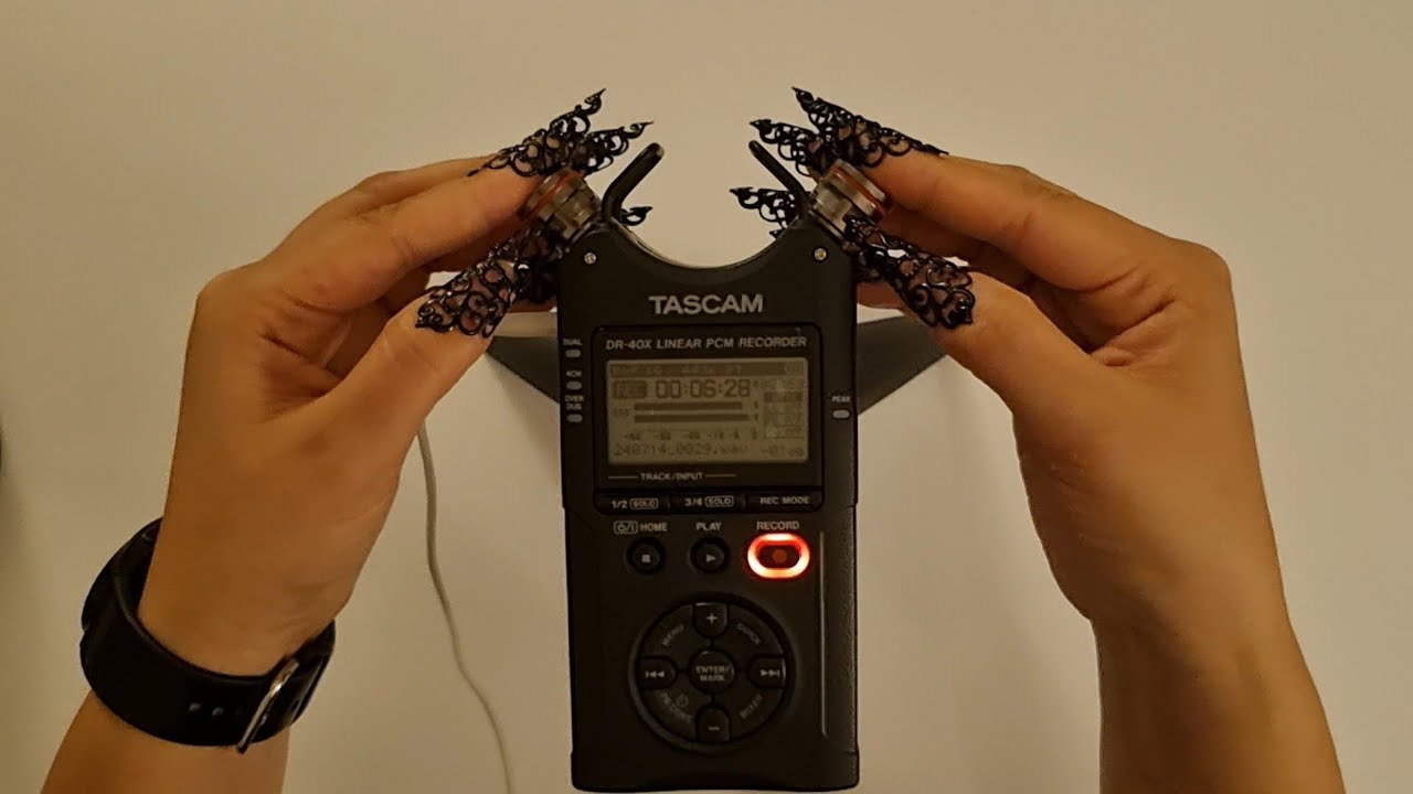 냅다 알리템으로 타스캠 구석구석 두드리고 긁는 ASMR | Tascam Tapping & Scratching ASMR (No Talking & Aggressive)